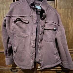 Liv Brand brown Shacket